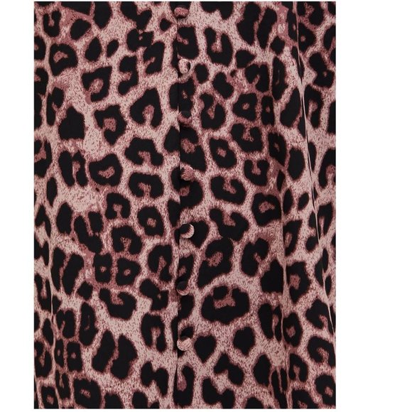 Torrid Size 1X 14-16 Leopard & Black Lace Button Cami - Picture 5 of 6